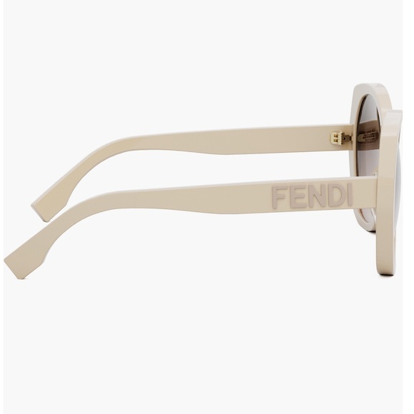 Fendi Lettering 57mm Gradient Butterfly Sunglasses - Picture 15 of 16